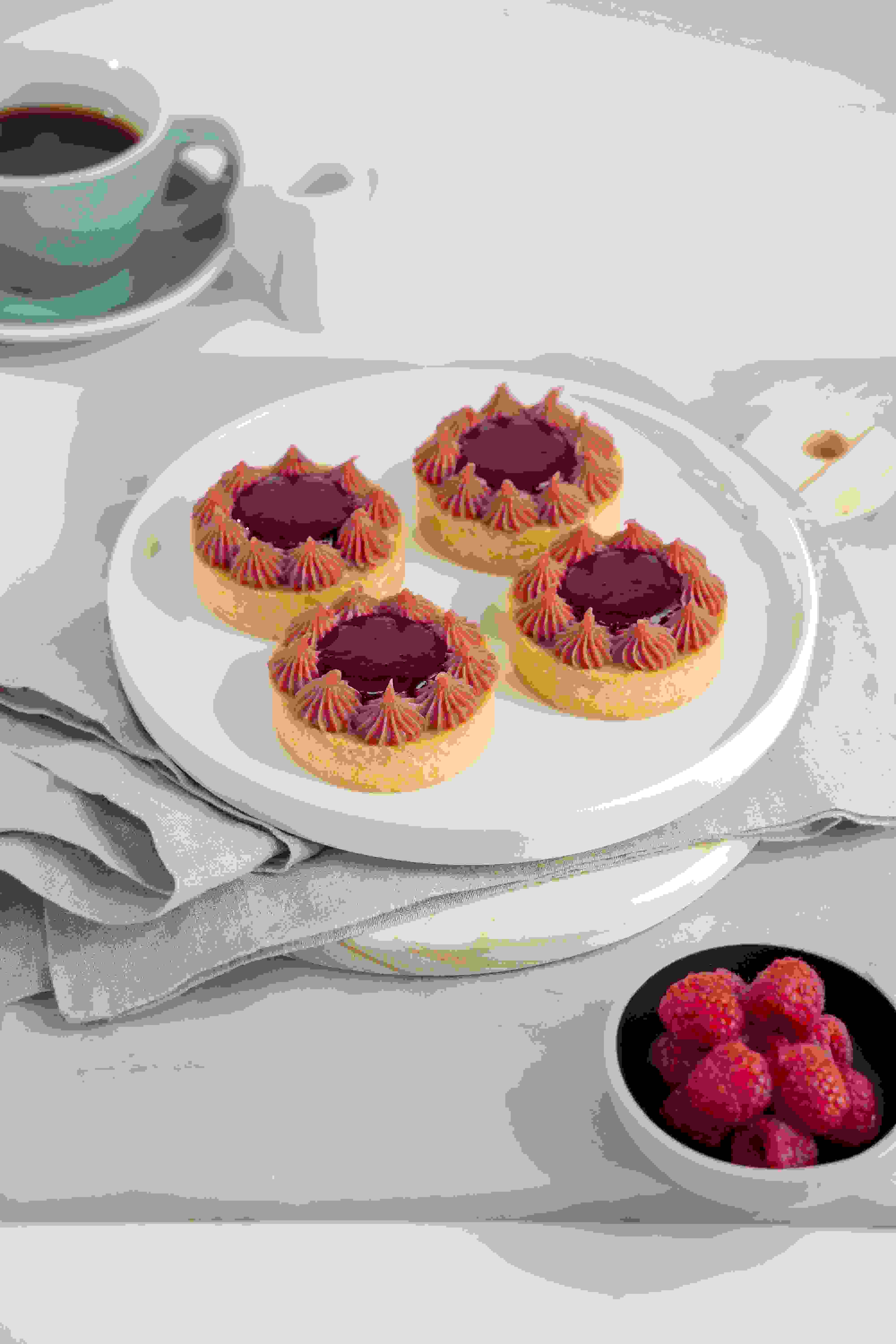 Raspberry Cream Tart